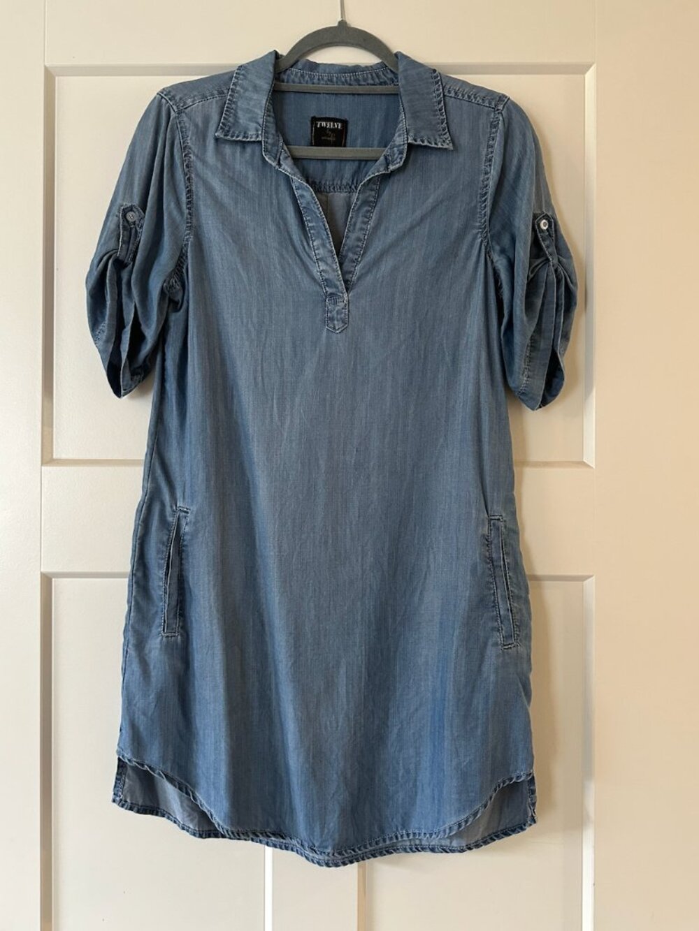 Women's Blue Jean Cotton Dress